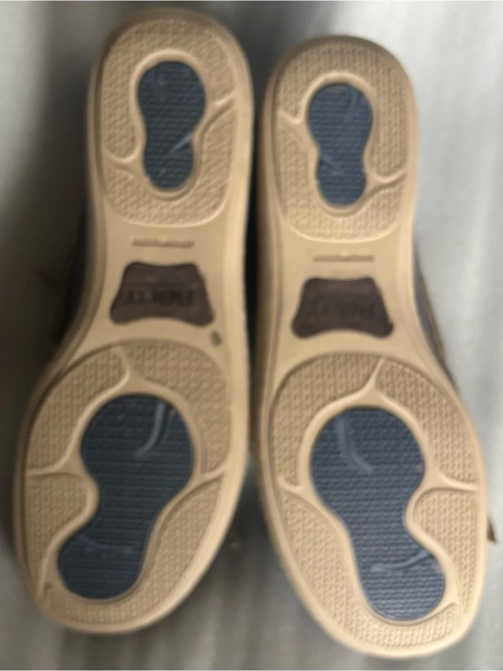 Born Men's Dark Brown Leather Boat Shoes with Tan Laces